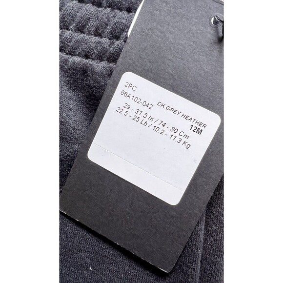 Converse All Star 2 Piece Jogger Set New With Tags Size 12 Months - Picture 3 of 4